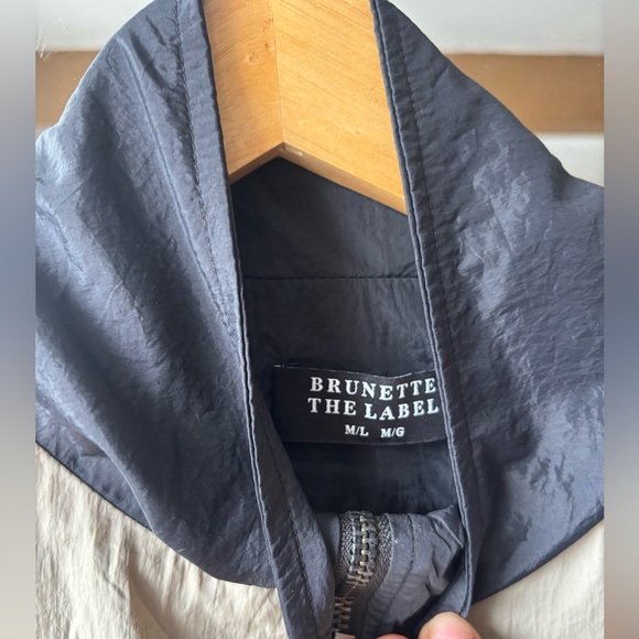 BRUNETTE THE LABEL | Serena oversized track suit | size m/large - Picture 6 of 9